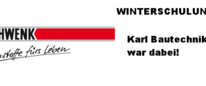 Schwenk Winterseminar 2015 - Karl Bautechnik war dabei